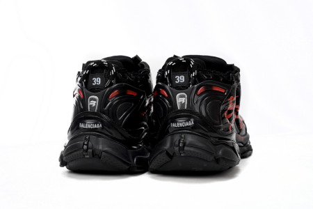 BALCIA Runner Black And Red Characters Balenciaga