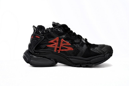 BALCIA Runner Black And Red Characters Balenciaga