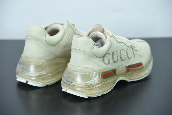GUCC LOGO RHYTON VINTAGE TRAINER SNEAKER 500877 DRW00 9522