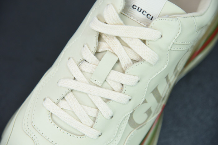 GUCC LOGO RHYTON VINTAGE TRAINER SNEAKER 500877 DRW00 9522