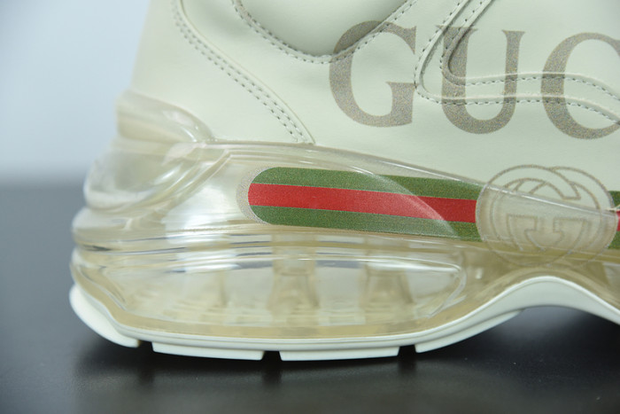 GUCC LOGO RHYTON VINTAGE TRAINER SNEAKER 500877 DRW00 9522