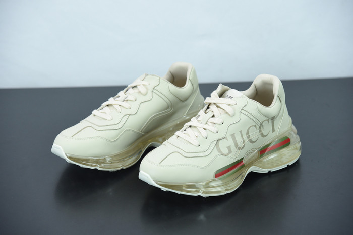 GUCC LOGO RHYTON VINTAGE TRAINER SNEAKER 500877 DRW00 9522
