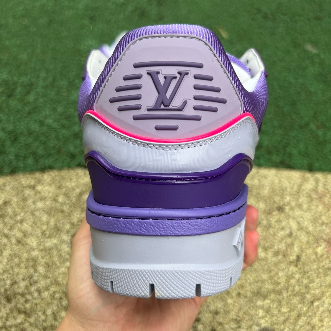 LV TRAINER MAXI Purple pink