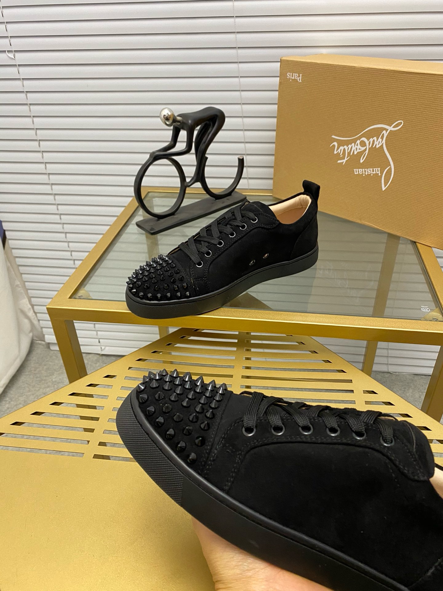 Christian Louboutin Louis Junior Spikes