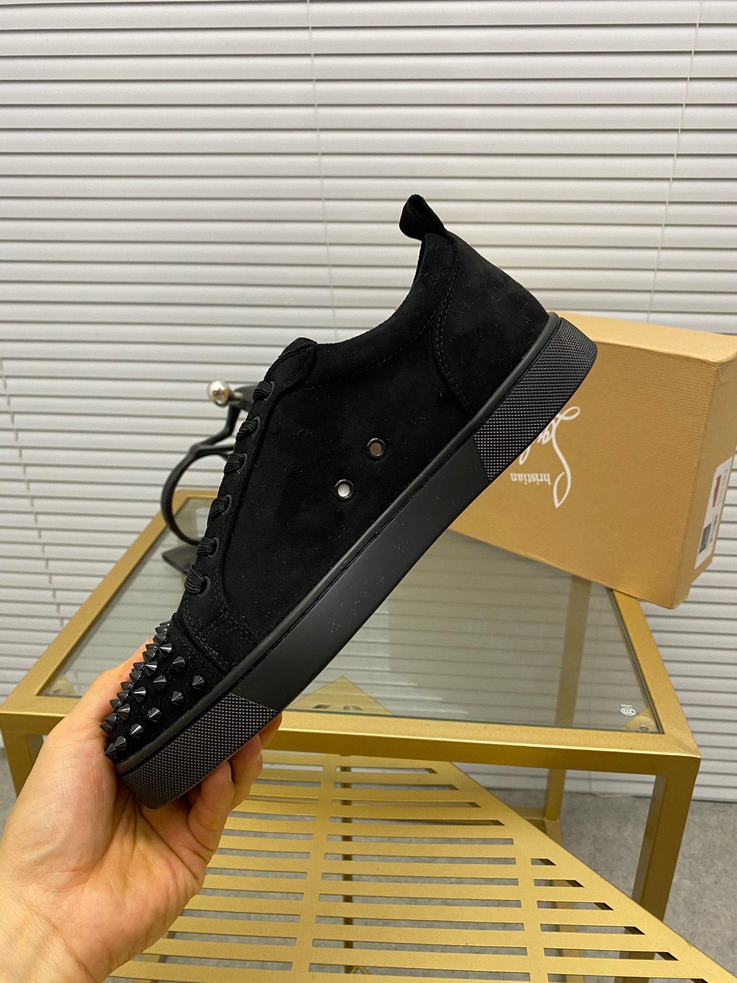 Christian Louboutin Louis Junior Spikes