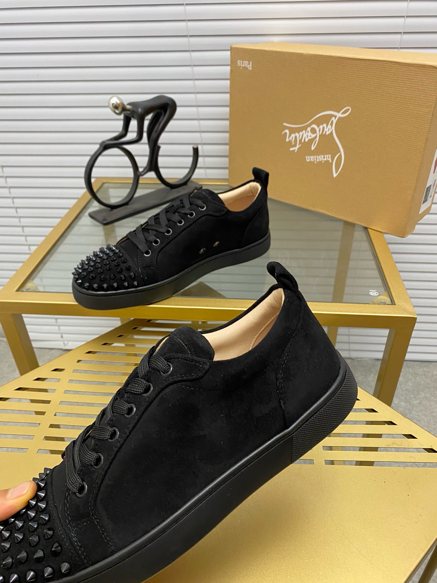 Christian Louboutin Louis Junior Spikes